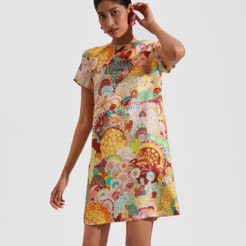 La DoubleJ Silk Shift Dress size Small (never worn)